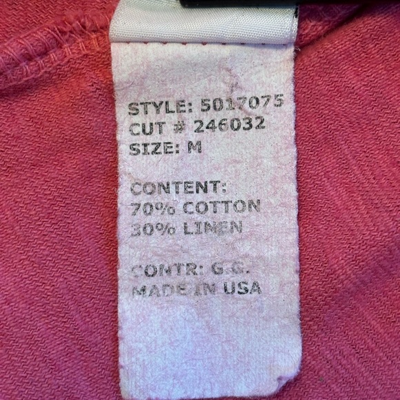 Cut Loose 3/4 Sleeve Tuck Front Top - Picture 8 of 8